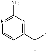 4-(difluoromethyl)pyrimidin-2-amine Structure
