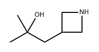 3-Azetidineethanol, α,α-dimethyl- 구조식 이미지