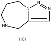 4H,5H,6H,7H,8H-[1,2,3]Triazolo[1,5-a][1,4]diazepine hydrochloride Structure