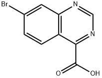 7-bromoquinazoline-4-carboxylic acid Structure