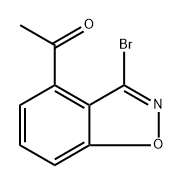 1-(3-bromo-1,2-benzoxazol-4-yl)ethan-1-one Structure