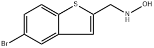 5-Bromo-N-hydroxybenzo[b]thiophene-2-methanamine Structure