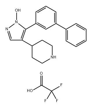 GABAA receptor agent 2 TFA Structure