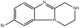 7-Bromo-1,2,3,4-tetrahydrobenzo[4,5]imidazo[1,2-a]pyrazine Structure