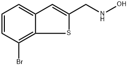 7-Bromo-N-hydroxybenzo[b]thiophene-2-methanamine Structure