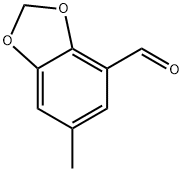 6-methylbenzo[d][1,3]dioxole-4-carbaldehyde Structure