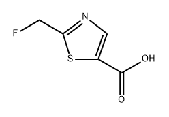 2-Fluoromethyl-thiazole-5-carboxylic acid Structure