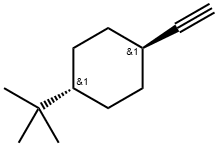 Cyclohexane, 1-(1,1-dimethylethyl)-4-ethynyl-, trans- (9CI, ACI) 구조식 이미지