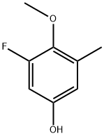 3-fluoro-4-methoxy-5-methylphenol Structure