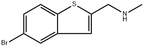 5-Bromo-N-methylbenzo[b]thiophene-2-methanamine Structure