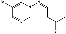 1-(6-bromopyrazolo[1,5-a]pyrimidin-3-yl)ethan-1-one Structure