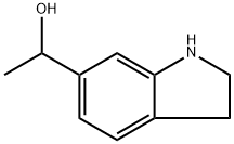 1H-Indole-6-methanol, 2,3-dihydro-α-methyl- Structure