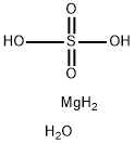 Sulfuric acid magnesium salt (1:1), dihydrate 구조식 이미지