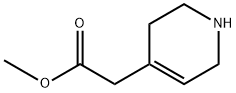 Methyl 2-(1,2,3,6-tetrahydropyridin-4-yl)acetate 구조식 이미지