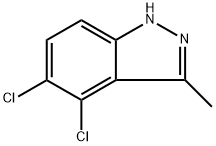 4,5-Dichloro-3-methyl-1H-indazole Structure