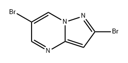 2,6-dibromopyrazolo[1,5-a]pyrimidine Structure