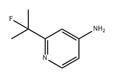 2-(2-fluoropropan-2-yl)pyridin-4-amine Structure