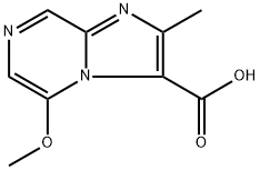 5-methoxy-2-methylimidazo[1,2-a]pyrazine-3-carboxylic acid Structure