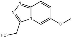 {6-methoxy-[1,2,4]triazolo[4,3-a]pyridin-3-yl}methanol Structure