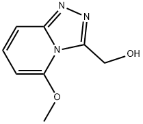 {5-methoxy-[1,2,4]triazolo[4,3-a]pyridin-3-yl}methanol 구조식 이미지