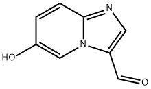 6-hydroxyimidazo[1,2-a]pyridine-3-carbaldehyde 구조식 이미지