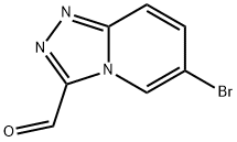 6-bromo-[1,2,4]triazolo[4,3-a]pyridine-3-carbaldehyde Structure