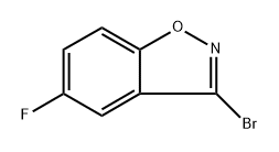 3-bromo-5-fluoro-1,2-benzoxazole 구조식 이미지