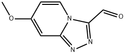 7-methoxy-[1,2,4]triazolo[4,3-a]pyridine-3-carbaldehyde Structure