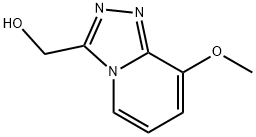 {8-methoxy-[1,2,4]triazolo[4,3-a]pyridin-3-yl}methanol Structure