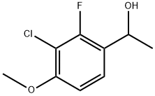 1-(3-chloro-2-fluoro-4-methoxyphenyl)ethanol Structure