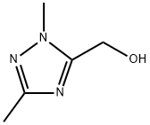 (1,3-Dimethyl-1H-1,2,4-triazol-5-yl)methanol Structure