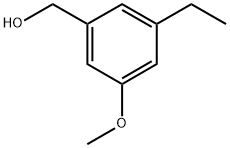 (3-ethyl-5-methoxyphenyl)methanol Structure