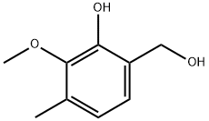 6-(hydroxymethyl)-2-methoxy-3-methylphenol Structure