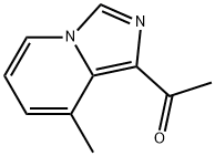 1-{8-methylimidazo[1,5-a]pyridin-1-yl}ethan-1-one 구조식 이미지