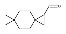 6,6-dimethylspiro[2.5]octane-1-carbaldehyde Structure