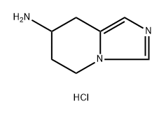 Imidazo[1,5-a]pyridin-7-amine, 5,6,7,8-tetrahydro-, hydrochloride (1:1) 구조식 이미지