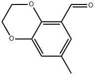 7-methyl-2,3-dihydrobenzo[b][1,4]dioxine-5-carbaldehyde Structure