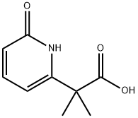 2-Methyl-2-(6-oxo-1,6-dihydropyridin-2-yl)propanoic acid Structure