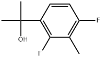 2,4-Difluoro-α,α,3-trimethylbenzenemethanol Structure