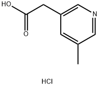 2-(5-Methylpyridin-3-yl)acetic acid hydrochloride Structure