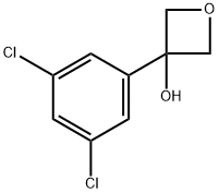 3-(3,5-dichlorophenyl)oxetan-3-ol Structure