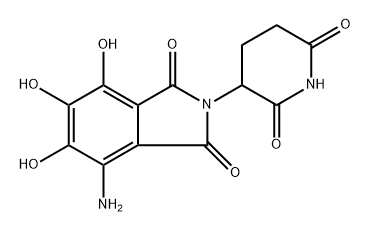 Pomalidomide Impurity 3 Structure