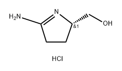 (2S)-5-iminopyrrolidin-2-yl]methanol hydrochloride 구조식 이미지
