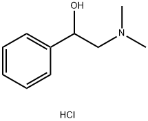 2-(N,N-Dimethylamino)-1-phenylethanol Hydrochloride Structure