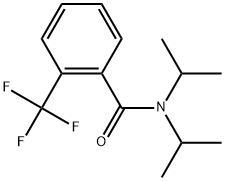 N,N-Bis(1-methylethyl)-2-(trifluoromethyl)benzamide Structure