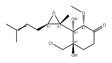 chlovalicin Structure