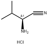 (2S)-2-amino-3-methylbutanenitrile hydrochloride 구조식 이미지