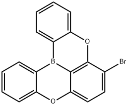 [1,4]Benzoxaborino[2,3,4-kl]phenoxaborin, 6-bromo- Structure