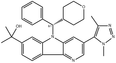 BMS 986158 구조식 이미지