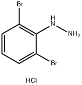 1-(2,6-Dibromophenyl)hydrazine hydrochloride Structure